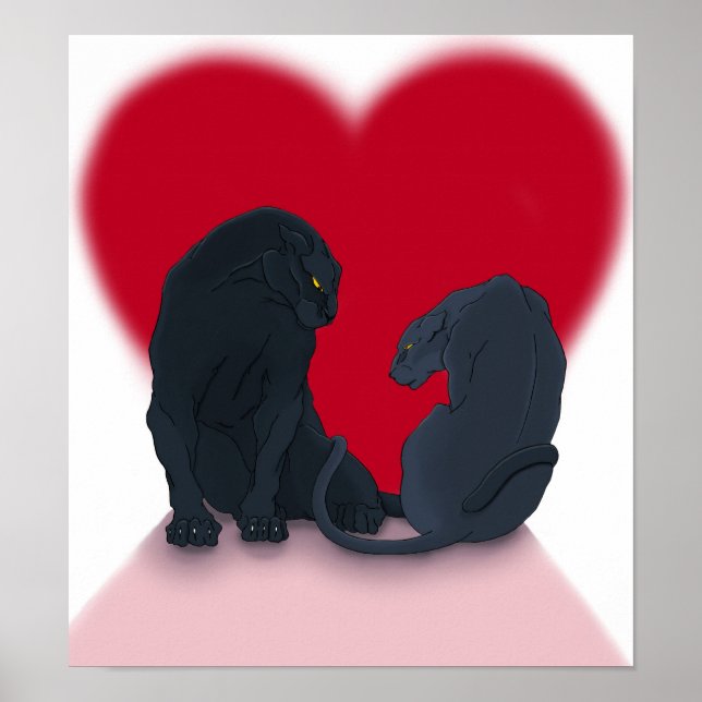 AE Valentine Panthers Poster (Front)
