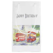 AEC Routemaster Bus Gift Bag
