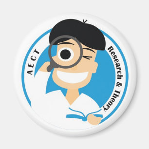 AECT Research and Theory Magnet-Male Logo Magnet