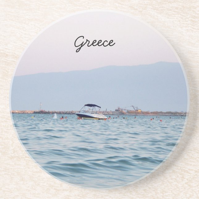 Aegean Sea Greece Coaster (Front)