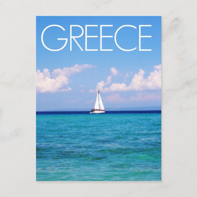 Aegean sea postcard (Front)