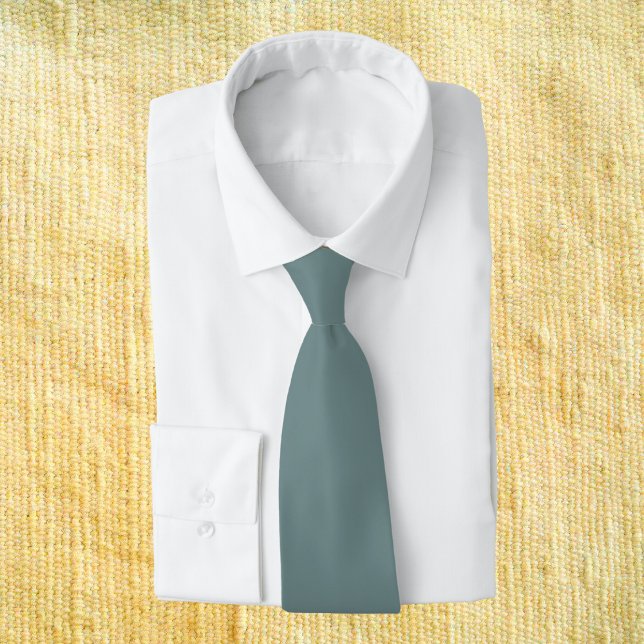 Aegean Teal Solid Colour Tie (Creator Uploaded)