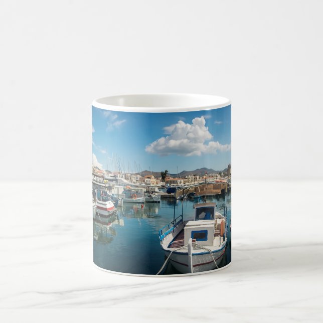 Aegina island port coffee mug (Center)