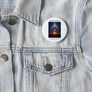 Aegis of the Singularity 6 Cm Round Badge