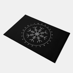 Aegishjalmr Runes Doormats