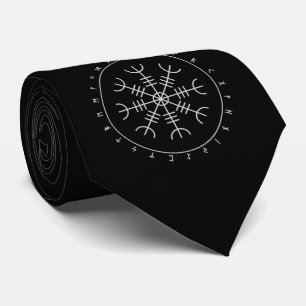 Aegishjalmr Runes Tie