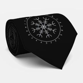 Aegishjalmr Runes Tie