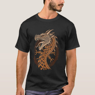 Aegishjalmur - The Helm of Awe - Classic Viking Dr T-Shirt