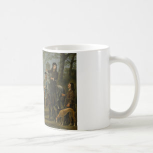 Aelbert Cuyp - Equestrian Portrait of Cornelis and Coffee Mug