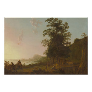 Aelbert Cuyp -Landscape with the Flight into Egypt Photo Print