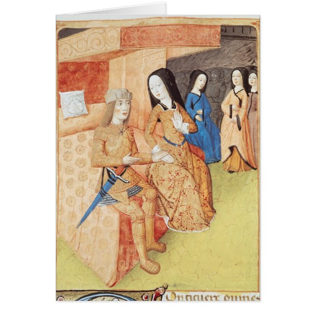 Aeneas and Dido, from the works of Virgil (Front)