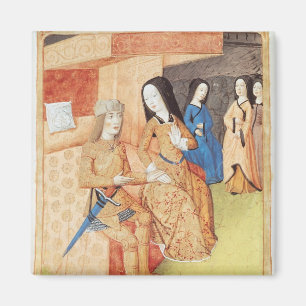 Aeneas and Dido, from the works of Virgil Magnet
