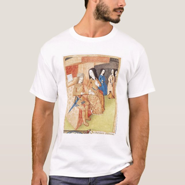 Aeneas and Dido, from the works of Virgil T-Shirt (Front)