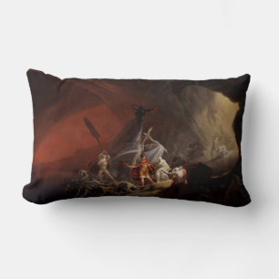 Aeneas and the Sibyl Old Masters Reproduction Lumbar Cushion