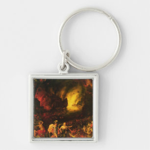 Aeneas in Hades Key Ring
