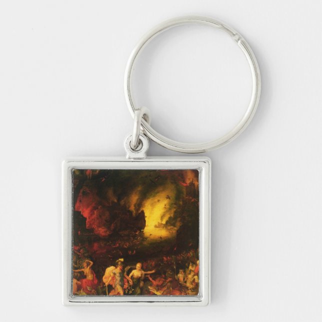 Aeneas in Hades Key Ring (Front)