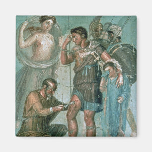 Aeneas injured, from Pompeii Magnet