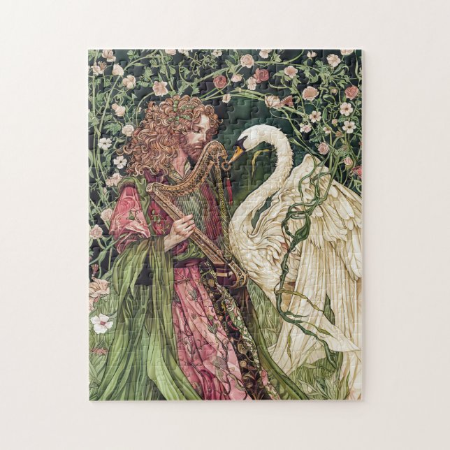 Aengus  celtic God of Love and Beauty Jigsaw Puzzle (Vertical)