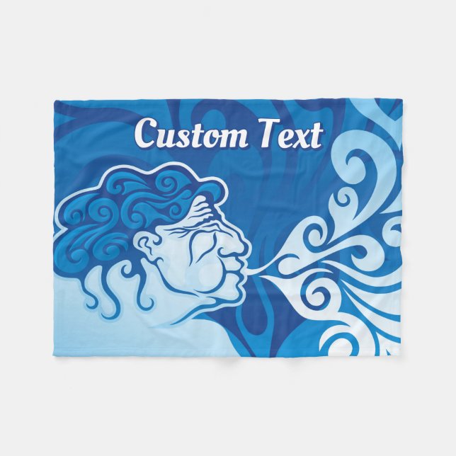 Aeolus Fleece Blanket (Front (Horizontal))