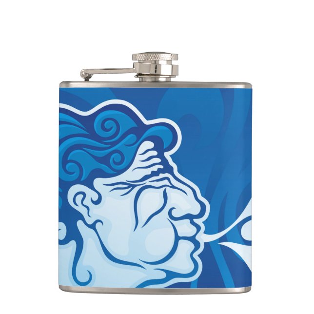 Aeolus Hip Flask (Front)