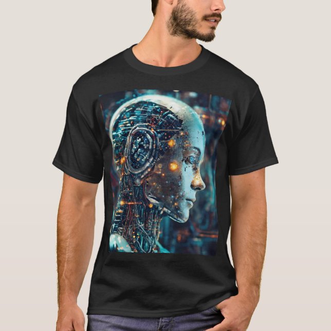 Aeon: Bridging Life and Artificial Intelligence T-Shirt (Front)