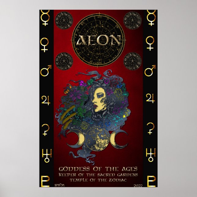 Aeon Goddess of Ages Poster (Front)