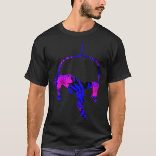 Aerial Aerial Silk Abstract Circus Lyra Hanging Ae T-Shirt