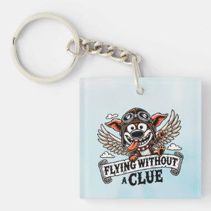 Aerial Antics Key Ring