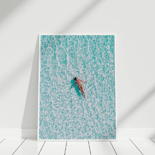 Aerial Beach - Holiday Poster