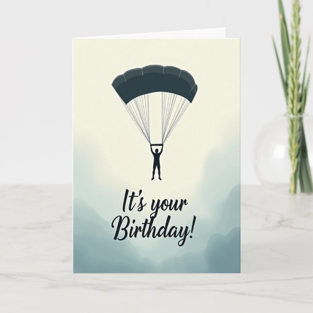 Aerial Birthday Card (Front)