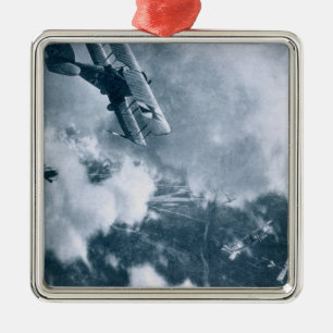 Aerial Combat on the Western Front, World War One, Metal Tree Decoration