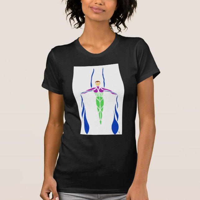 Aerial Fabric Iron Cross Colourized T-Shirt (Front)