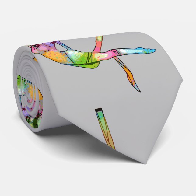 Aerial Fitness Yoga Thunder_Cove Tie (Rolled)