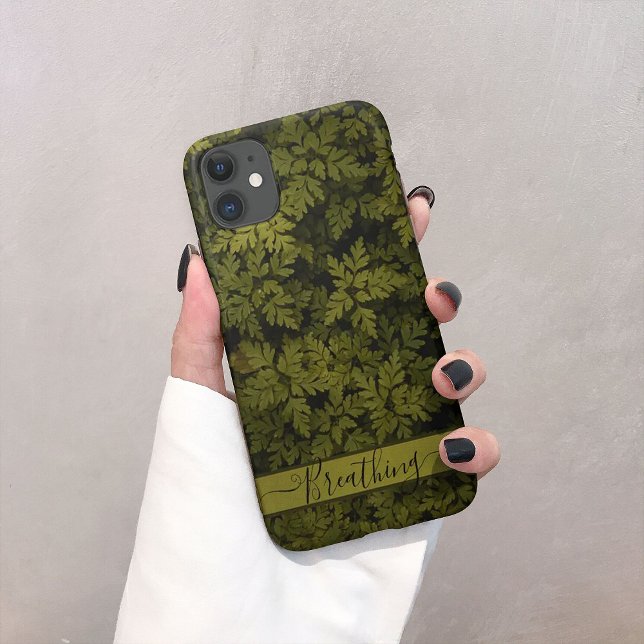 Aerial green-leafed plant iphone cases (Aerial green-leafed plant iphone cases)
