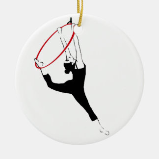Aerial Hoop / Lyra Double Sided Ornament