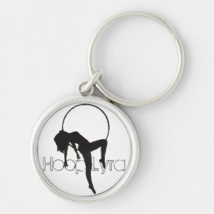 Aerial Hoop Lyra Keyring