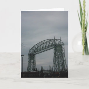 “Aerial Lift Bridge” Get Well Card