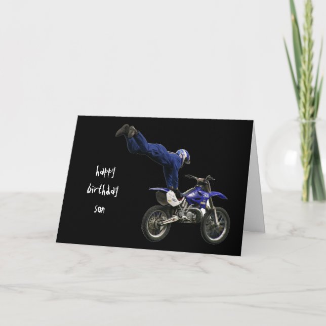 aerial moto-cross #3 card (Front)