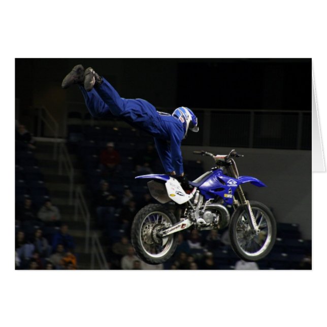 aerial moto-cross #3 with crowd (Front Horizontal)