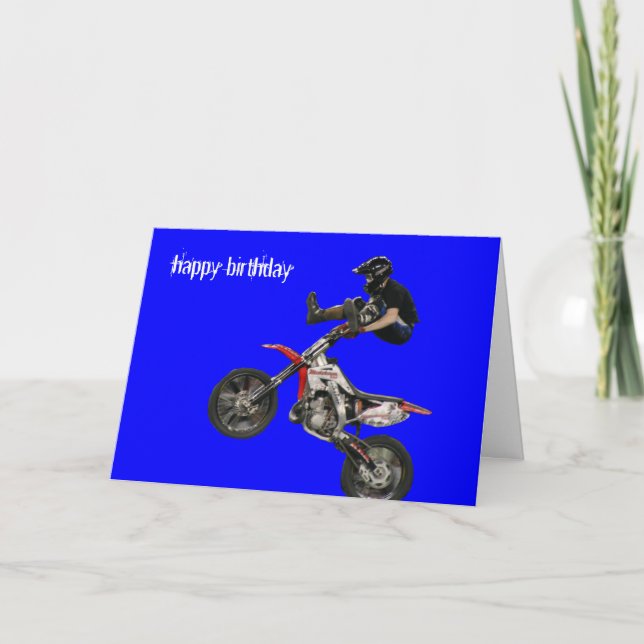 aerial moto-cross #6 card (Front)