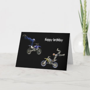 aerial moto-cross twin card