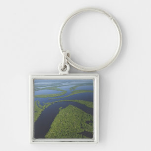 Aerial of Anavilhanas Archipelago, Flooded Key Ring