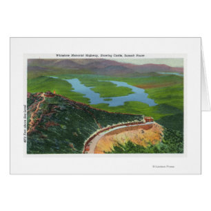 Aerial of Memorial Hwy, Castle, Summit House