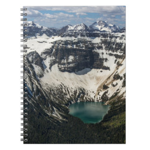 Aerial Of Warderman Lake Notebook