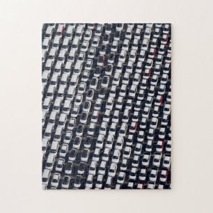 Aerial over Car Lot Jigsaw Puzzle