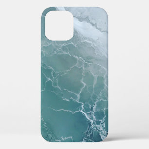 Aerial photo of body of water iPhone 12 case