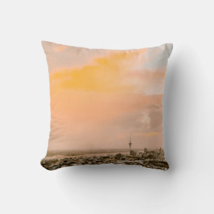 AERIAL PHOTO OF HIGH RISE BUILDING CUSHION