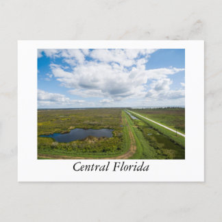 Aerial photograph Central Florida Postcard