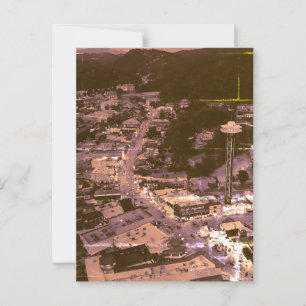 Aerial Photograph of Downton Pigeon Forge Postcard