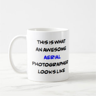 aerial photographer, awesome coffee mug